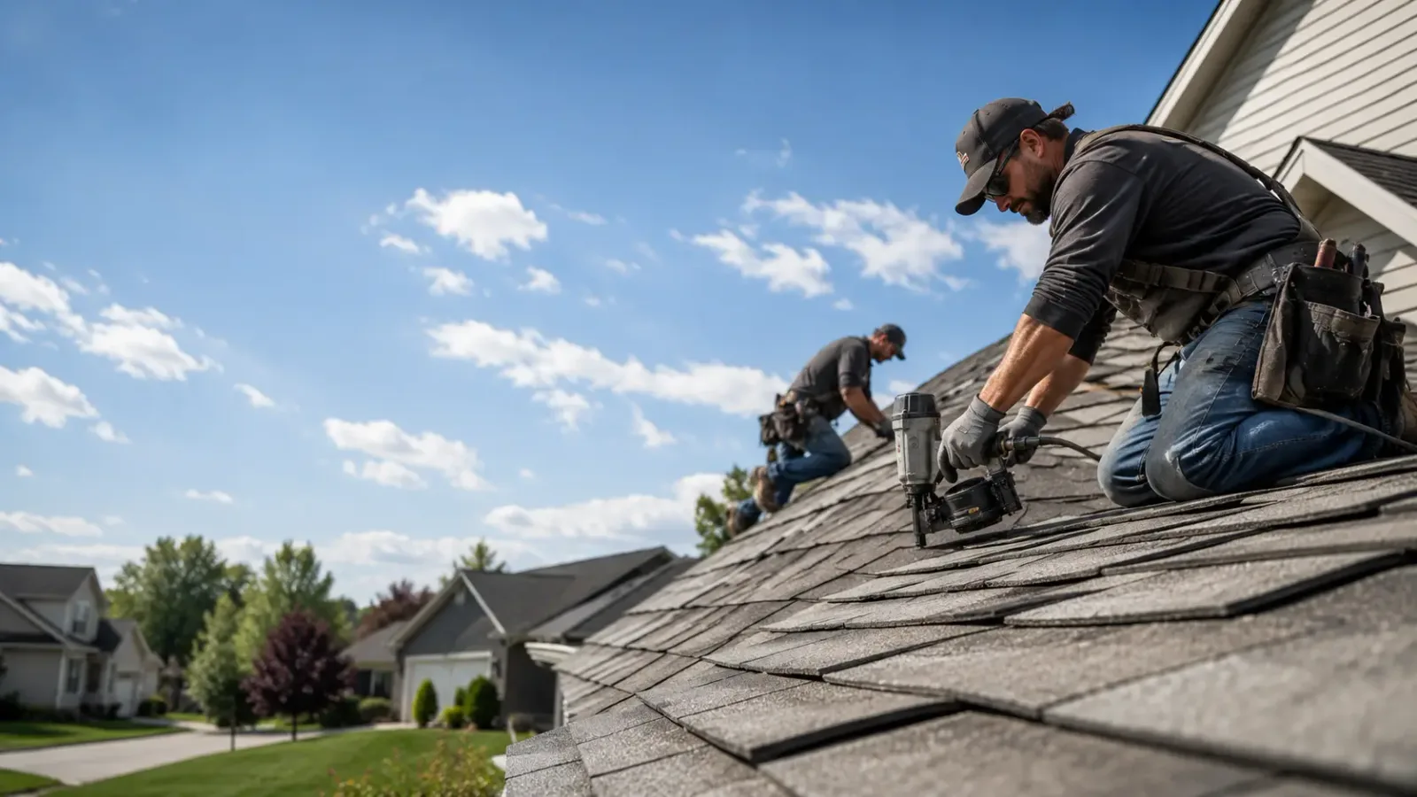 Storm Damage Roof Repair in Rapids City, IL near me